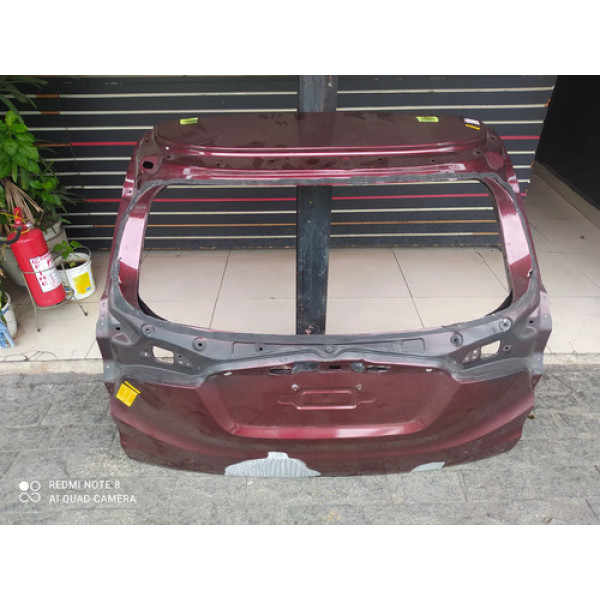 Tampa Porta Mala Traseiro Honda Hrv 2015 A 2021 Vermelho