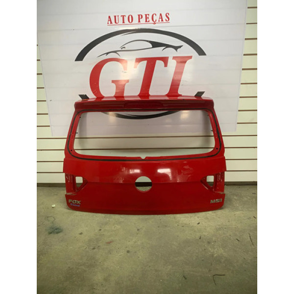 Tampa Traseira Volkswagen Fox 2015 2020 Original Vermelho