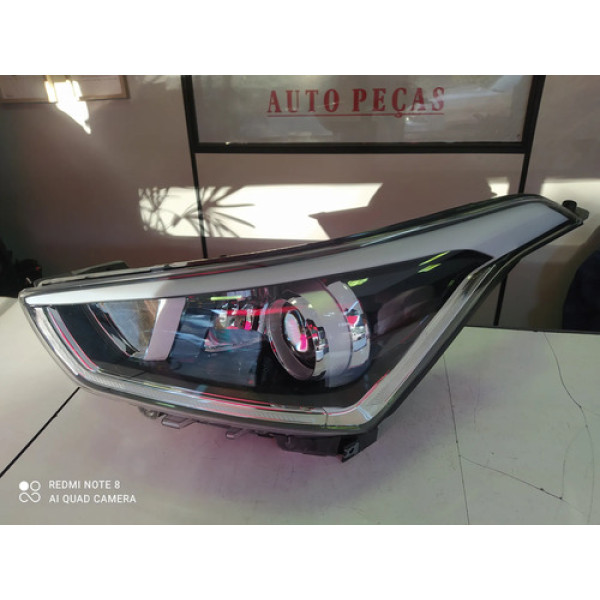 Farol Esquerdo Hiunday Creta 2017 A 2021 Sem Led Direito/passageiro