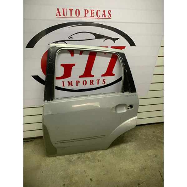 Porta Traseira Esquerda Ford Fiesta 2005 2012 Original Traseira Esquerdo Cinza