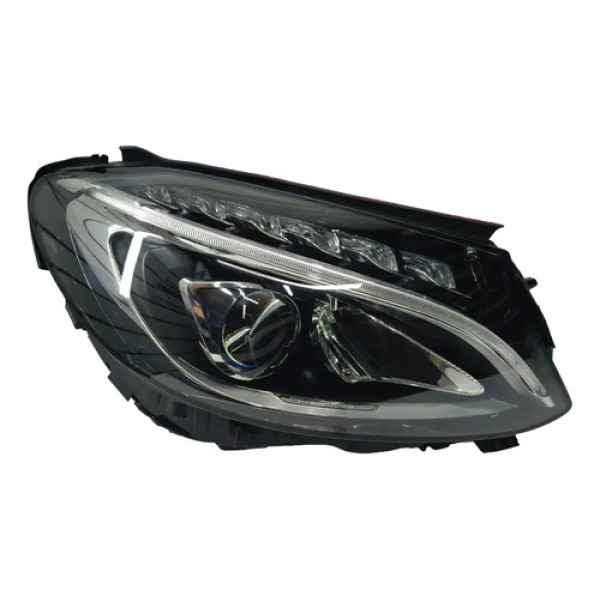 Farol Direito Mercedes C180 C200 2015 A 2018 #12