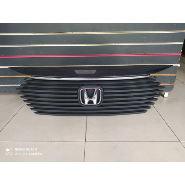Grade Parachoque Dianteiro Honda Hrv 2022 2023 2024 Preto Fosco