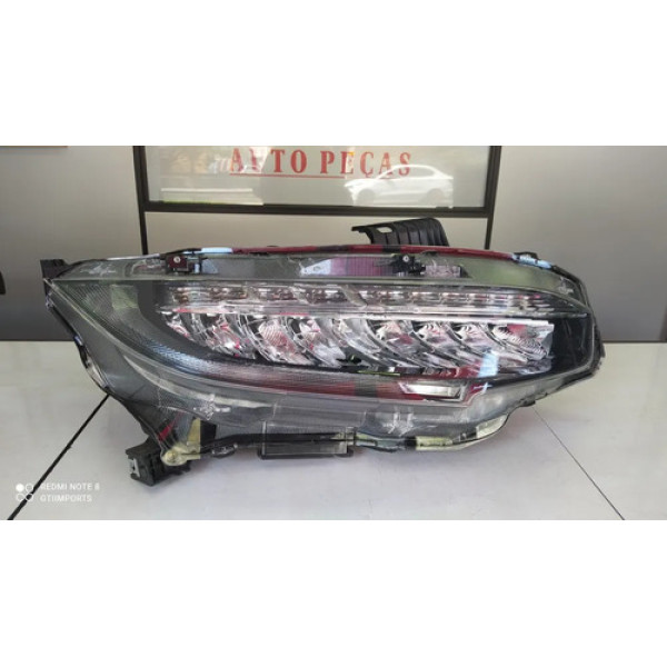 Farol Direito Civic G10 Full Led 2017 2018 2019 2020 2021 Direito