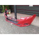 Parachoque Dianteiro Peugeot 208 2017 A 2020 Vermelho