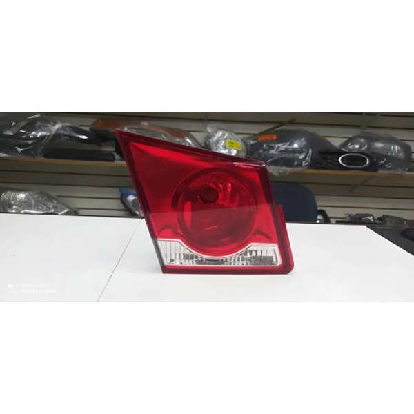 Lanterna Tampa Traseira Esquerda Cruze Sedan 2011 12 13 14  Esquerdo Vermelho