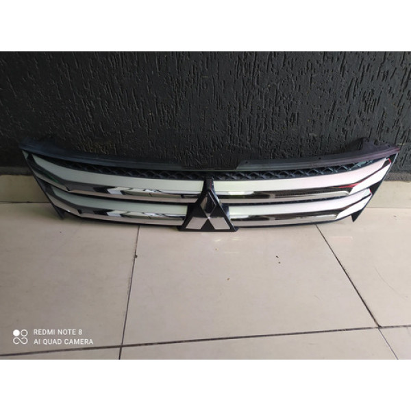 Grade Parachoque Dianteiro Eclipse Cross 2019 A 2022 Preto Fosco
