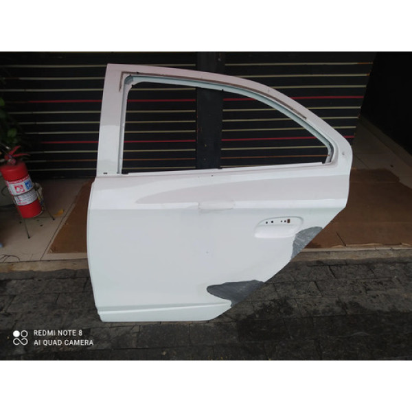 Porta Traseira Esquerda Onix Prisma 2013 A 2019 Traseira Esquerdo Branco