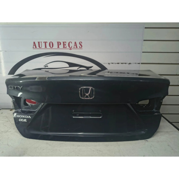 Tampa Traseira Honda City 2022 A 2025 Original Cinza