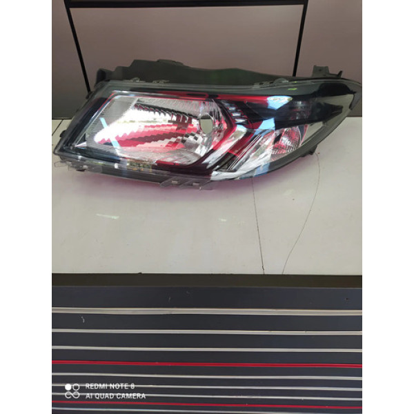 Farol Esquerdo Onix Prisma Fumê 2013 A 2019 Antigo Esquerdo