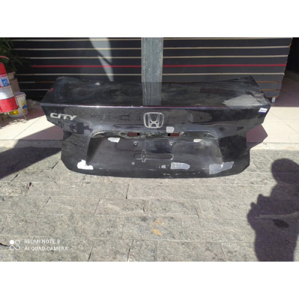 Tampa Porta Mala Traseiro Honda City 2009 A 2014 Roxa