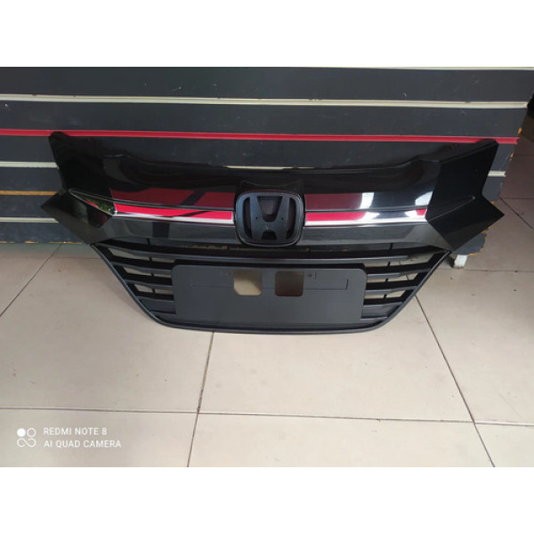 Grade Parachoque Dianteiro Hrv 2015 A 2018 Preto Fosco