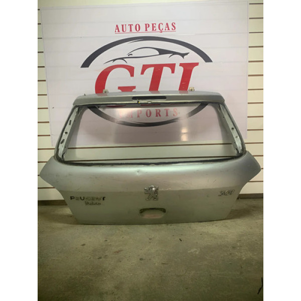 Tampa Traseira Peugeot 307 Hatch 2008 2012 Prateado