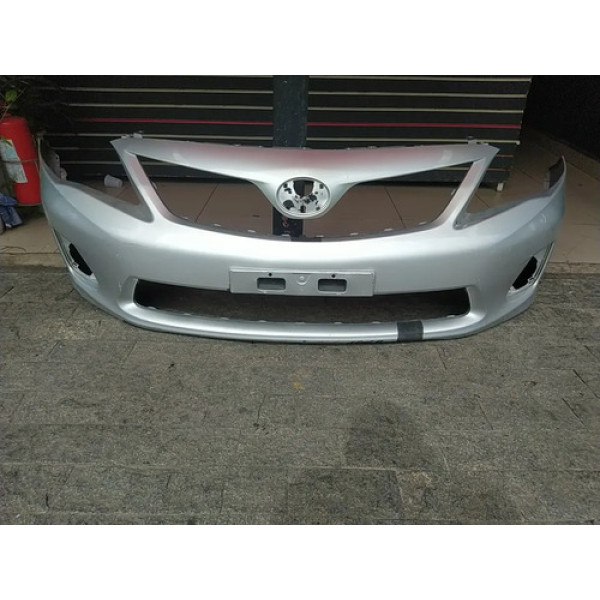 Parachoque Dianteiro Toyota Corolla 2012 A 2014 Cinza