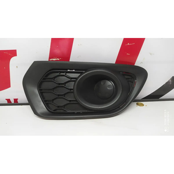 Grade Milha Renault Sandero 2015 16 17 18 Esquerdo Original  Preto Esquerdo
