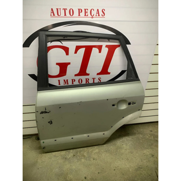 Porta Traseira Esquerda Hyundai Tucson 2006 2014 Original Traseira Esquerdo Cinza