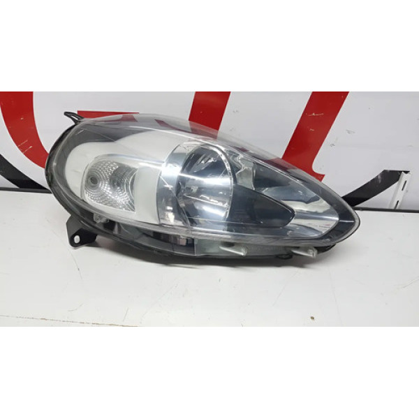 Farol Fiat Punto 2012 2013 2014 Direito Cinza Original  Direito