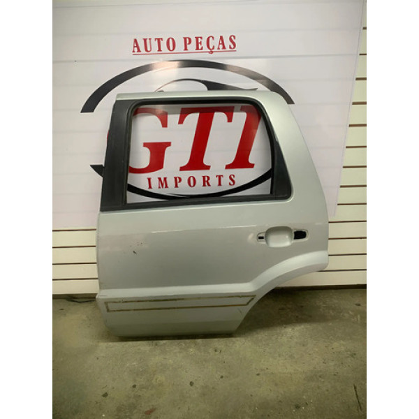 Porta Traseira Esquerda Ford Ecosport 2004 2010 Original Traseira Essquerda Cinza-claro