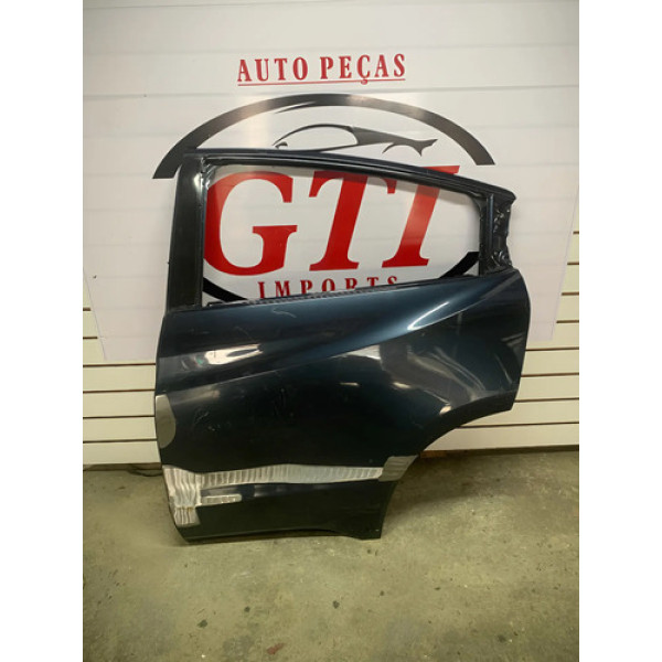 Porta Traseira Esquerda Honda Hrv 2016 2021 Original Traseira Trazeira Azul