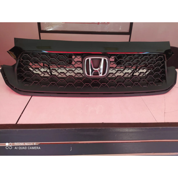 Grade Parachoque Dianteiro Honda City Hatchback 2025 # Preto Fosco