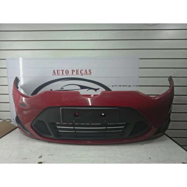 Parachoque Dianteiro Ford Fiesta 11 A 14 Original Vermelho