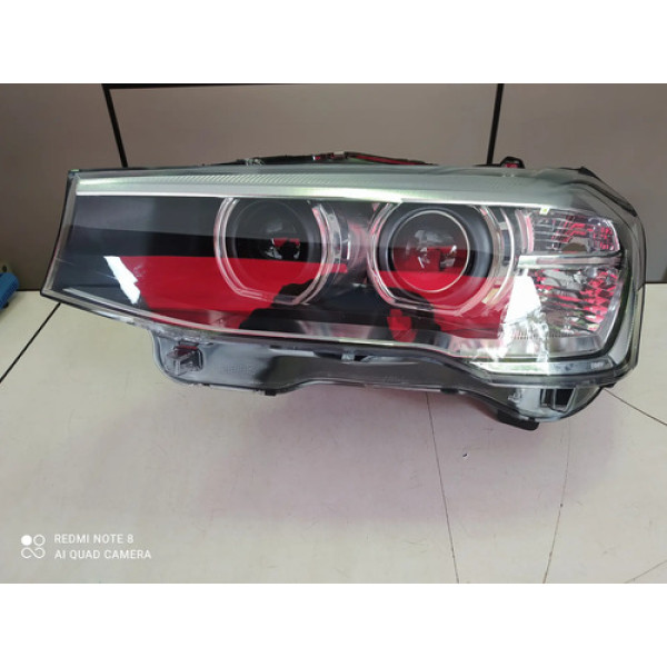 Farol Esquerdo Bmw X3 X4 2015 2016 2017 2018 6 Cil Esquerdo/motorista