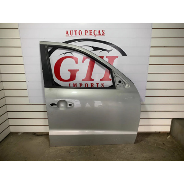 Porta Dianteira Direita Hyundai Santa Fe 2008 2012 Original Dianteira Direito Prateado