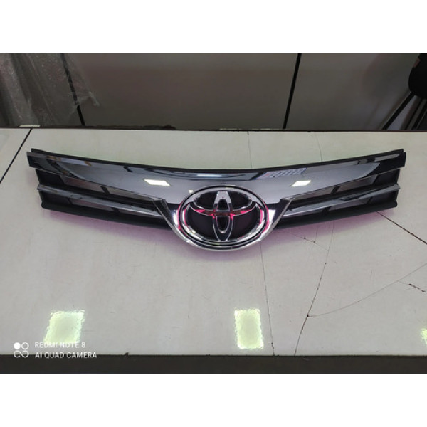 Grade Parachoque Dianteiro Toyota Corolla 2017 A 2019 Preto Fosco