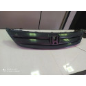 Grade Parachoque Dianteiro Honda Civic 2001 A 2004 Lx Preto Fosco