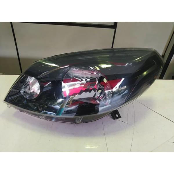 Farol Esquerdo Renault Sandero 2012 A 2014 Fumê Esquerdo/motorista
