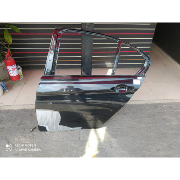 Porta Traseira Esquerda Bmw 320 2013 A 2017 Traseira Esquerdo Preto