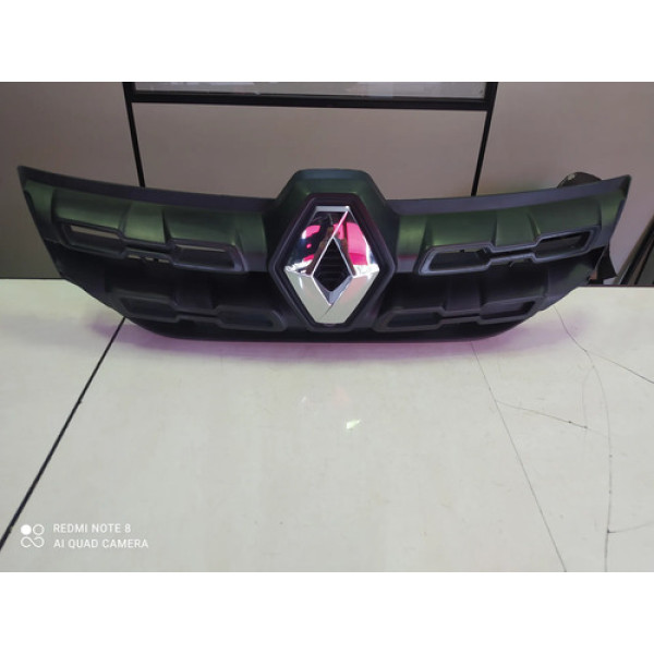 Grade Parachoque Dianteiro Renault Kwid 2017 A 2023 Preto Fosco