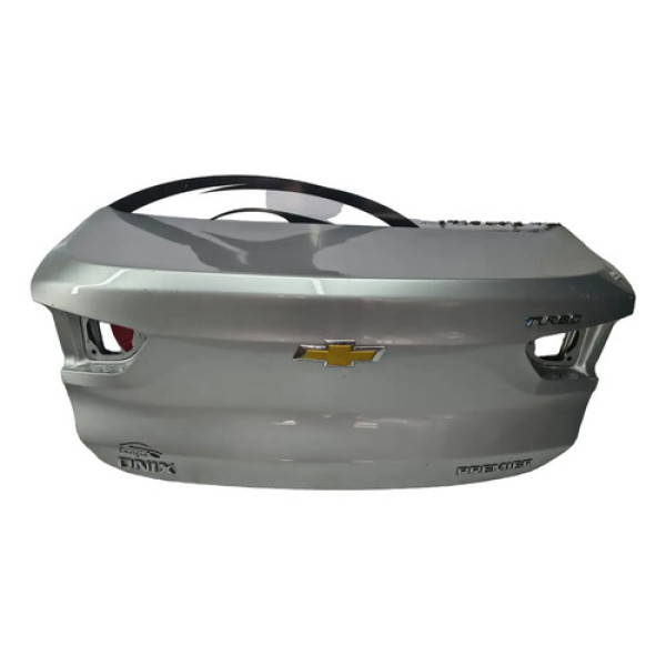 Tampa Traseira Chevrolet Onix Plus Sedan Usada Original 2022 Prateado