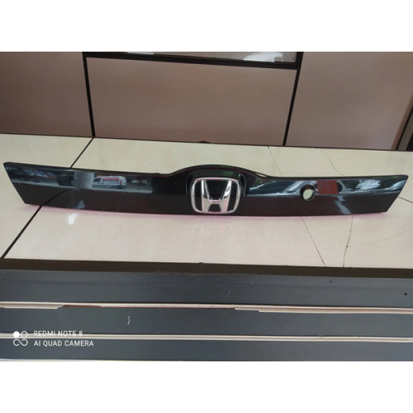 Régua Tampa Traseira Fit 2009 A 2014 Preto