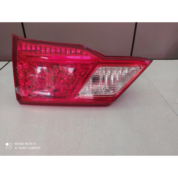 Lanterna Tampa Traseira Esquerda City 2015 A 2017 Esquerdo/motorista Vermelho