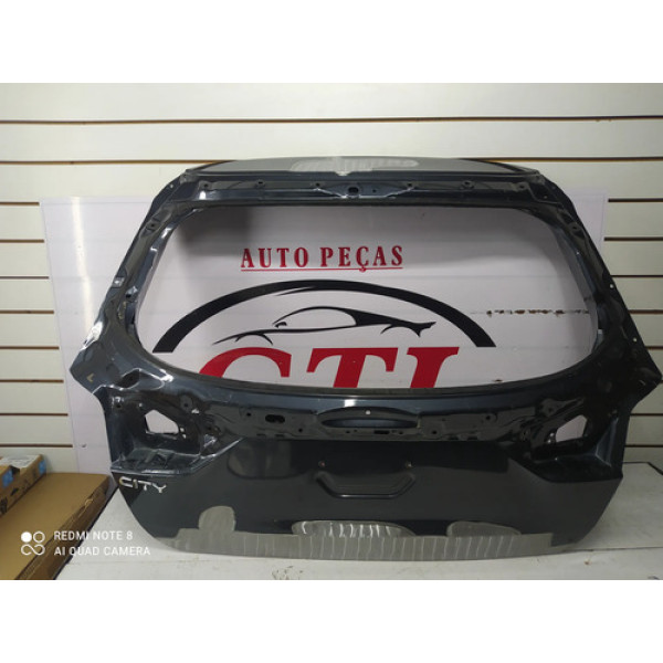 Tampa Porta Mala Traseiro Honda City Hatch 2022 A 2026 Cinza