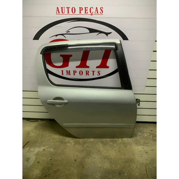 Porta Traseira Direita Peugeot 307 2001 2012 Original Traseira Direita Cinza-escuro