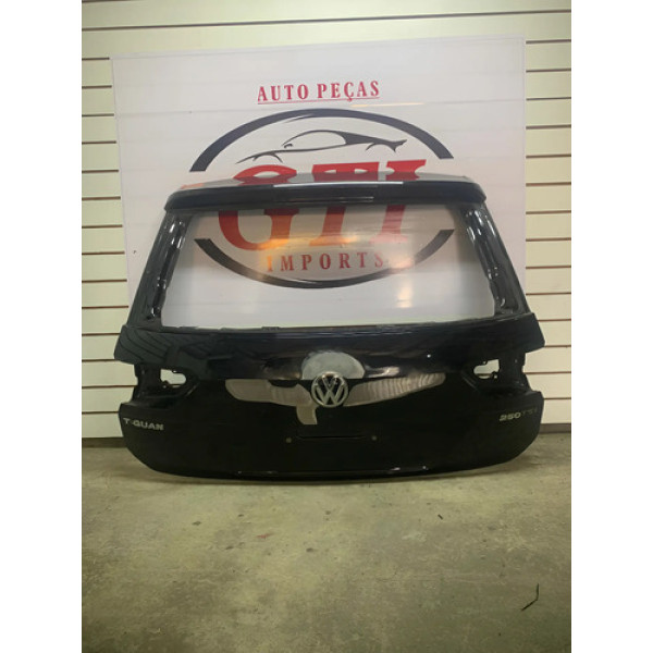 Tampa Traseira Volkswagen Tiguan 2018 2022 Original Preto