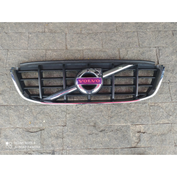 Grade Parachoque Dianteiro Volvo Xc60 2009 2010 A 2013 Preto Fosco