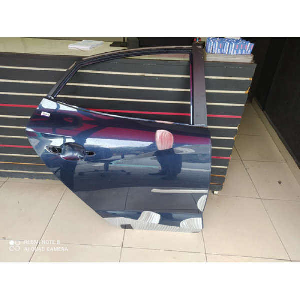 Porta Traseira Direita Hb20 Sedan 2020 A 2026 Traseira Direita Azul