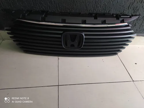 Grade Parachoque Dianteiro Honda Hrv 2022 A 2025 Preto Fosco
