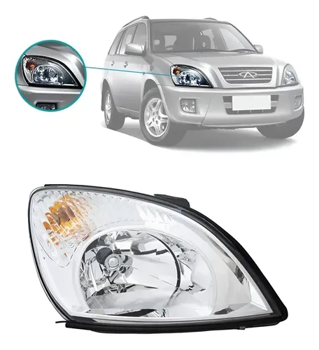 Farol Direito Chery Tiggo 2010 2011 2012 2013# Direito