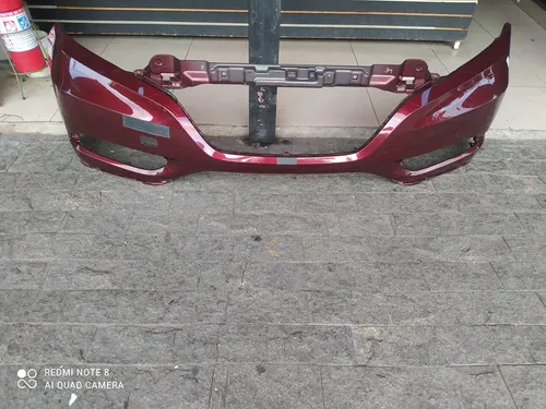 Parachoque Dianteiro Honda Hrv 2015 A 2018 Vermelho