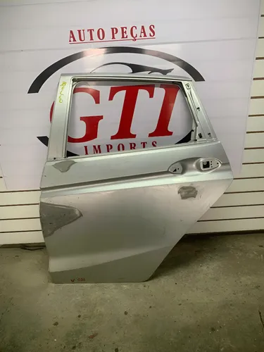 Porta Traseira Esquerda Honda Fit 2015 2019 Original Traseira Esquerda Cinza