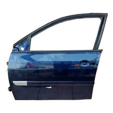 Porta Dianteira Esquerda Megane 07/12 Dianteira Esquerdo Azul