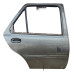 Porta Traseira Direita Ford Fiesta 97/02 Traseira Direita Prateado