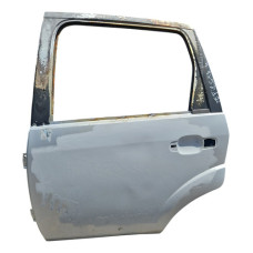 Porta Traseira Esquerda Ford Fiesta Sedan 14 C/ Detalhe Traseira Esquerdo Cinza