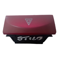 Interruptor Botão Pisca Alerta Fiat Stilo 2003 2011 Original Preto