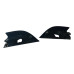 Par Moldura Suporte Retrovisor Fordka E3b5a23408/e3b5a23409 Preto