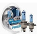 Kit Lâmpada Philips Crystal Vision Ultra H4 55w-12v 4300