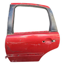 Porta Traseira Esquerda Citroën C3 Traseira Esquerda Vermelho